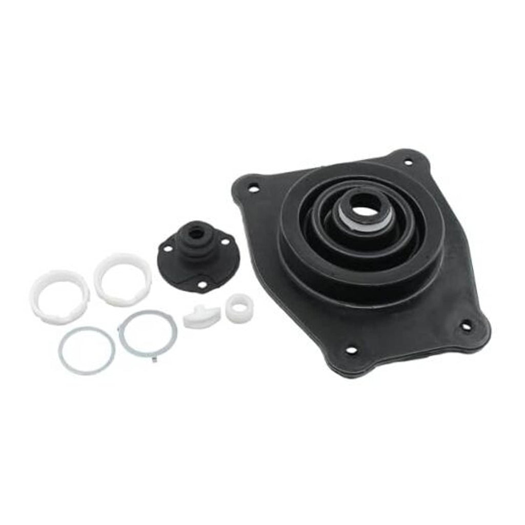 Black rubber shift boot insulator bushing kit with rings and small gaskets