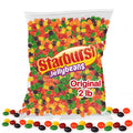 Resealable bag of jelly beans with scattered colorful candies around