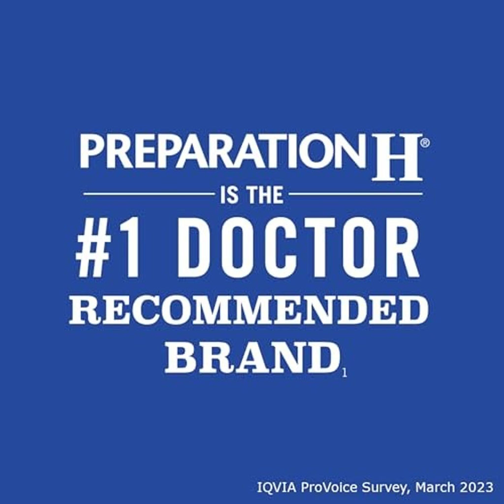 #1 doctor recommended brand marketing graphic for Preparation H