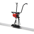 Gas concrete finishing screed power float with 8 ft blade and upright control handles