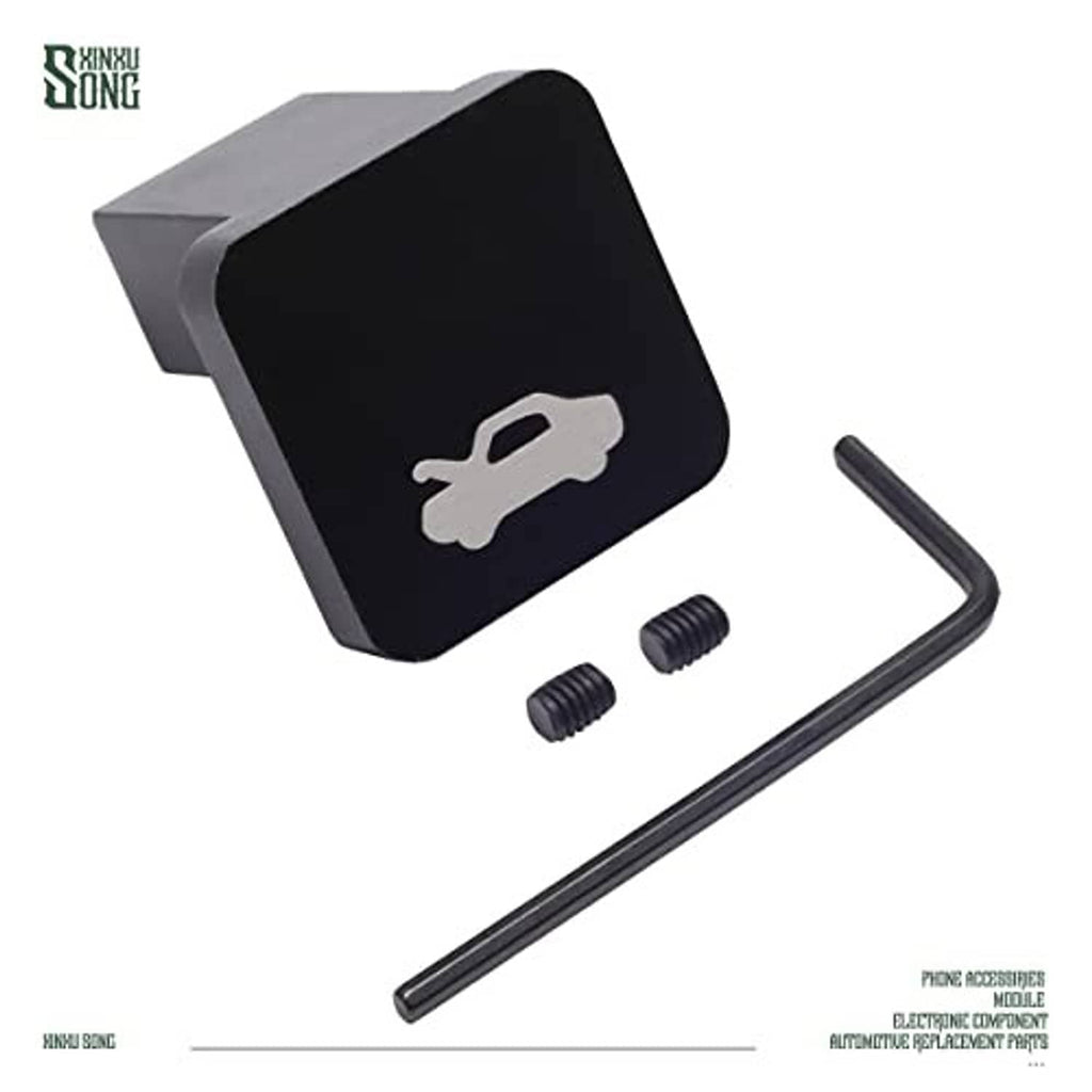 Hood latch release handle repair kit: black latch cover, hex key, two threaded screws