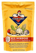 All-purpose breading & batter mix bag, Flavor-Crisp 1960 logo, net wt 16 oz