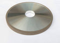 Diamond grinding wheel with resin bond, 6-inch flat disc shape, central bore