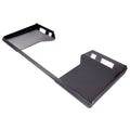 Hollow mount plate adapter with two U-shaped brackets and rectangular attachment cutouts