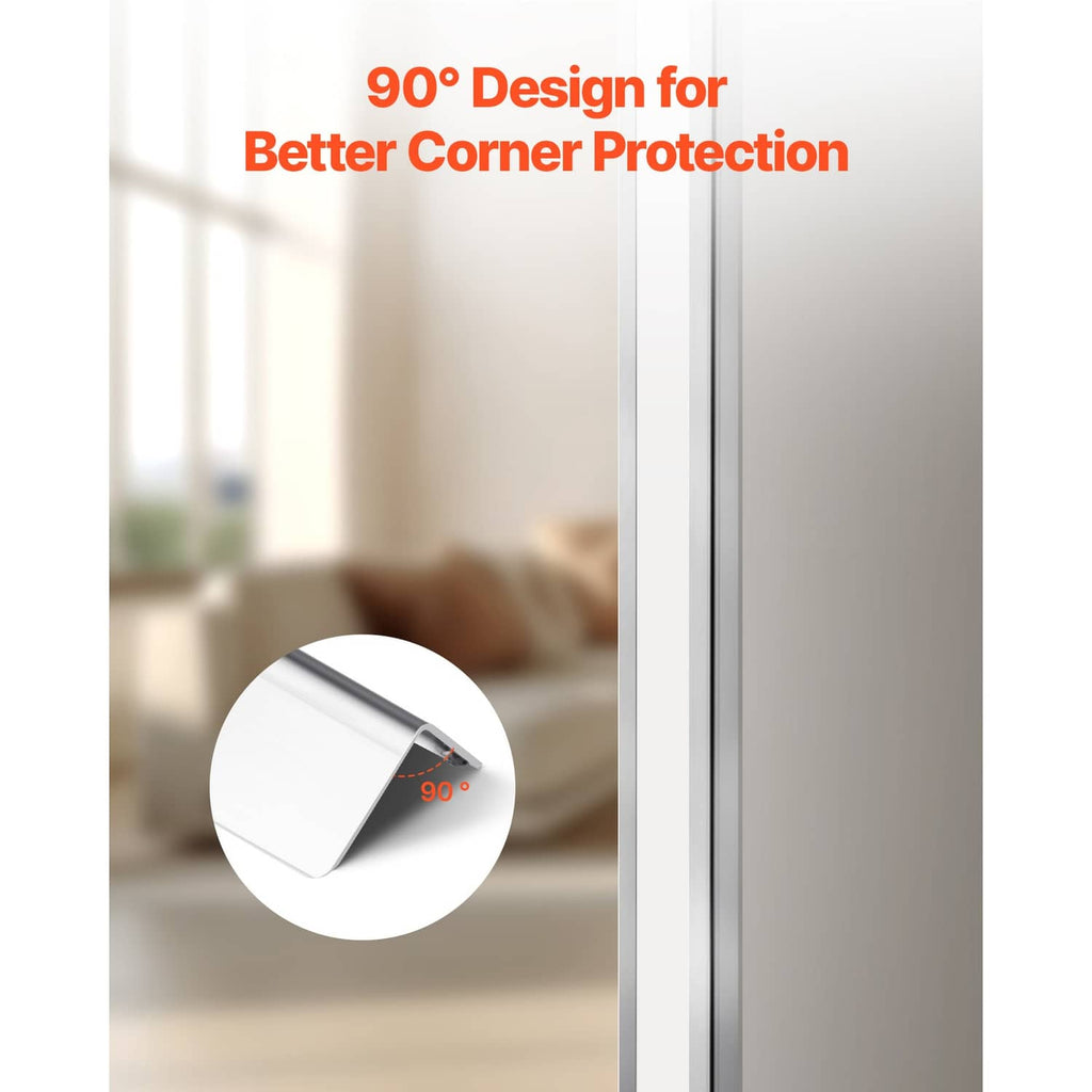 Stainless steel 90-degree corner guard for better wall corner protection
