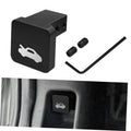 Black hood release latch handle with wrench, plus two replacement screws