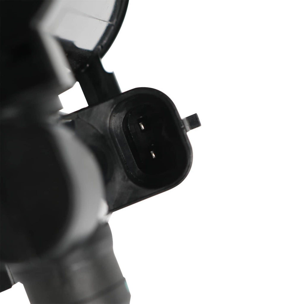 Vapor canister vent solenoid with 2-pin black electrical connector