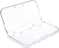 Transparent hard shell case for Nintendo 3DS XL, clear back shell and front panel