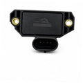 Black ignition control module with oval connector and two gold mounting screws