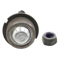 Front upper suspension ball joint with metal housing and threaded stud, plus hex nut
