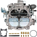Rochester Quadrajet 4-barrel carburetor with fuel bowl and mounting gasket