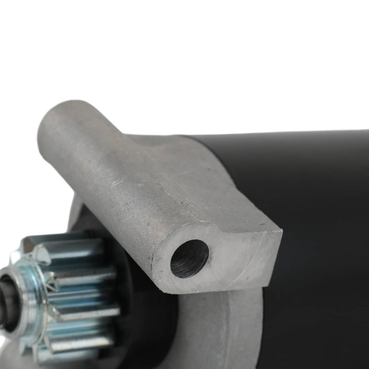 Metal starter lever with threaded hole and gear-style connector, Kohler Dixon 7000 Series