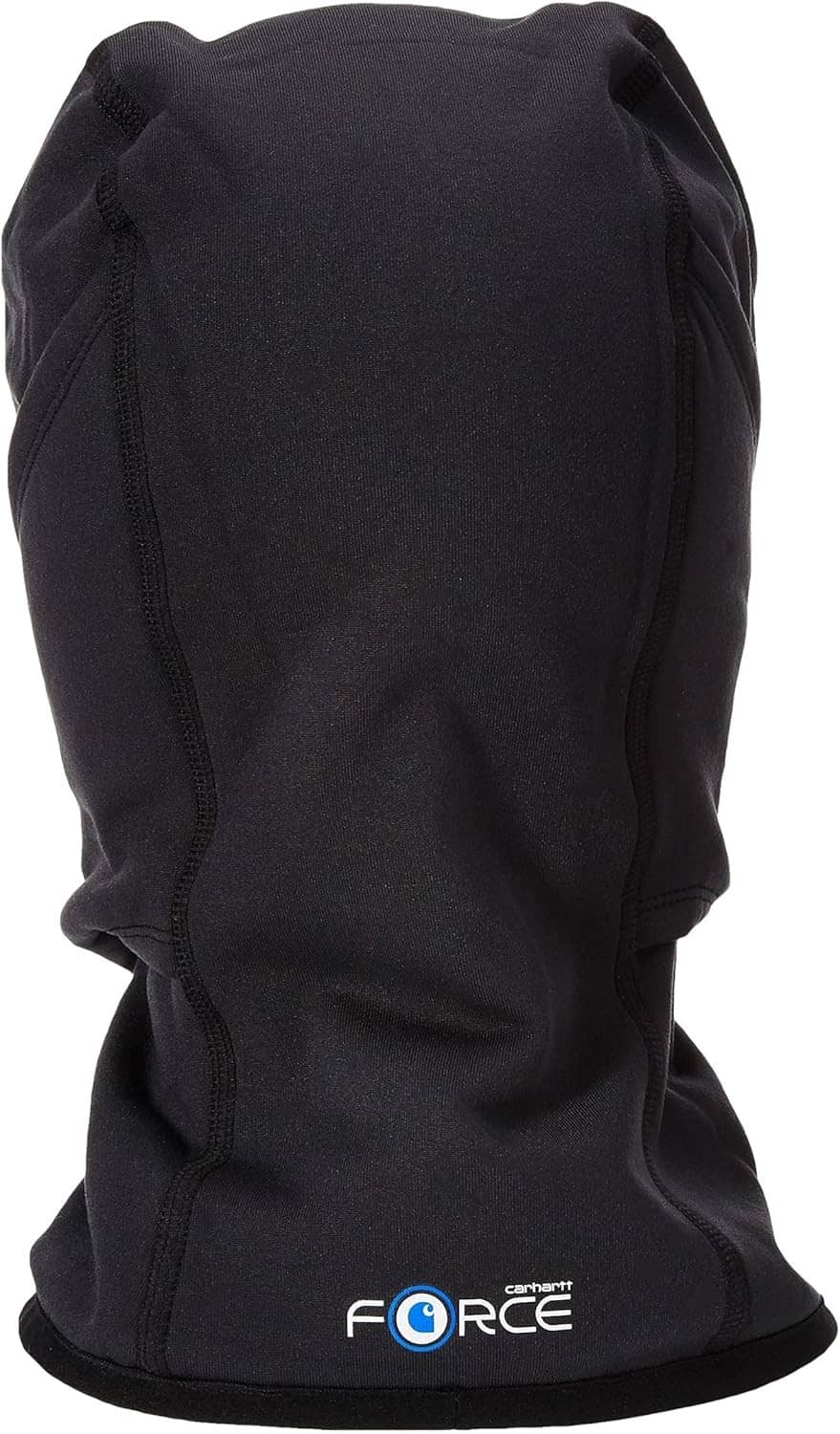 Black Carhartt FORCE helmet liner mask back panel with stretch fit