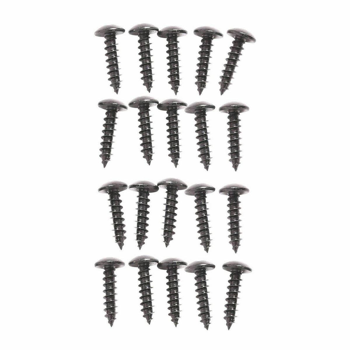 Stainless mounting screws for golf cart fender flares, full screw set