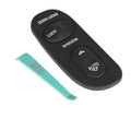 Black power window control switch with door lock, window, and AUTO buttons
