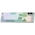 Mint wireless 104-key gaming keyboard with multicolor RGB rainbow backlighting