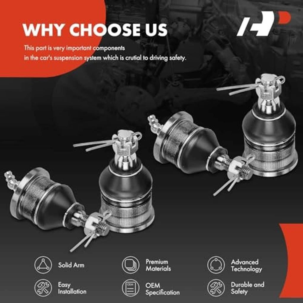 Ball joint kit with multiple ball joint assemblies and metal mounting arms