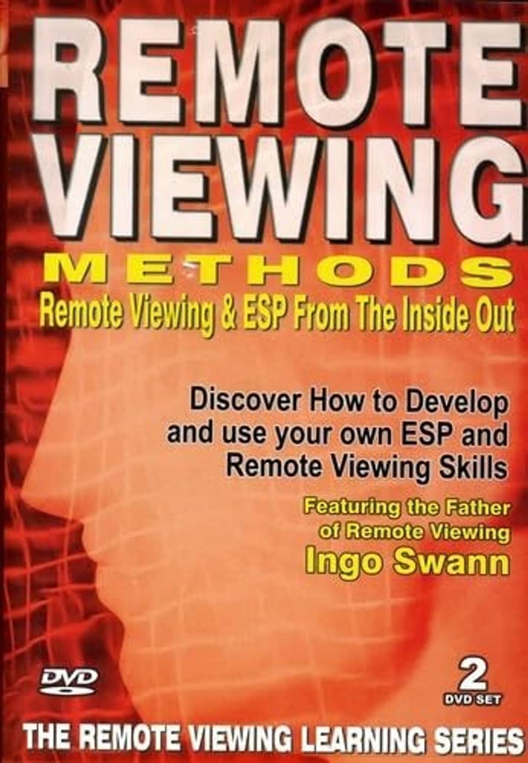 Remote viewing methods DVD set cover, featuring Ingo Swann