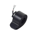Black thumb throttle replacement module with 3-wire connector and mounting base