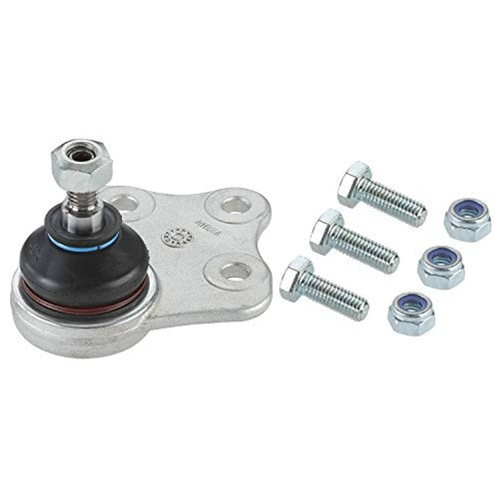 Front upper suspension ball joint and hardware bolts with hex nuts