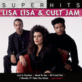 Lisa Lisa & Cult Jam Super Hits audio CD cover with three band members