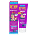 Boudreaux’s Butt Paste ointment boxes and tube, purple packaging with white cap