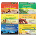 Bigelow herbal tea variety pack, six flavor boxes with 20 tea bags each