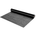 Black house wrap roll with folded sheet, vapor barrier material for exterior walls