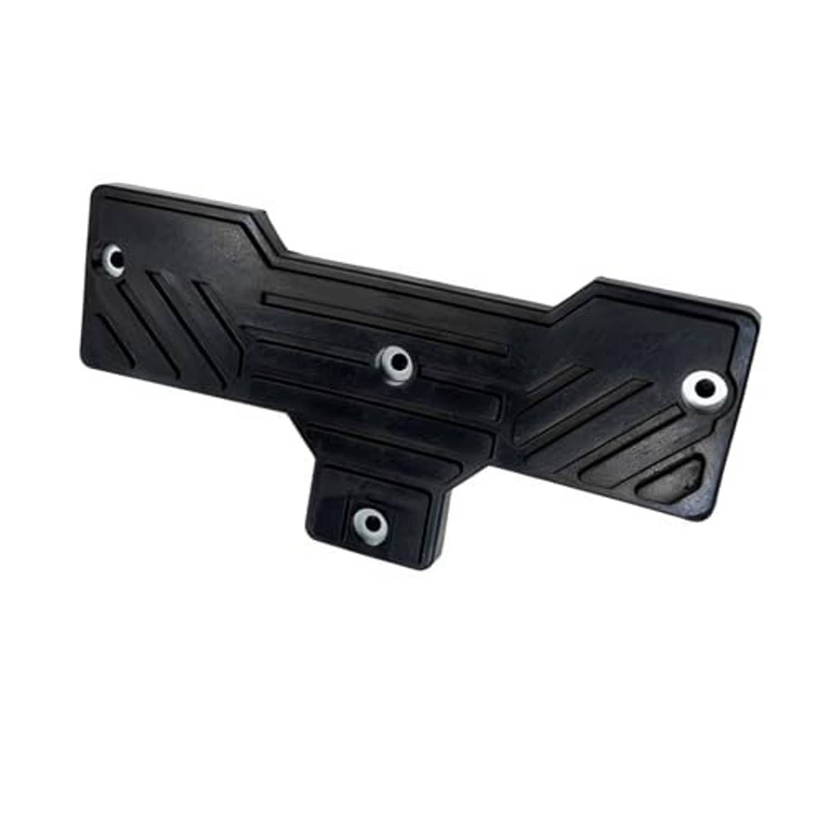 Tire changer rubber protection plate pad, T-type wheel repair tool, underside view