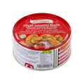PALIRRIA baked giant beans can with red lid, beans and tomato sauce visible