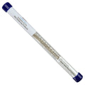 Fast chip removal alloy pen with blue end caps and white barrel