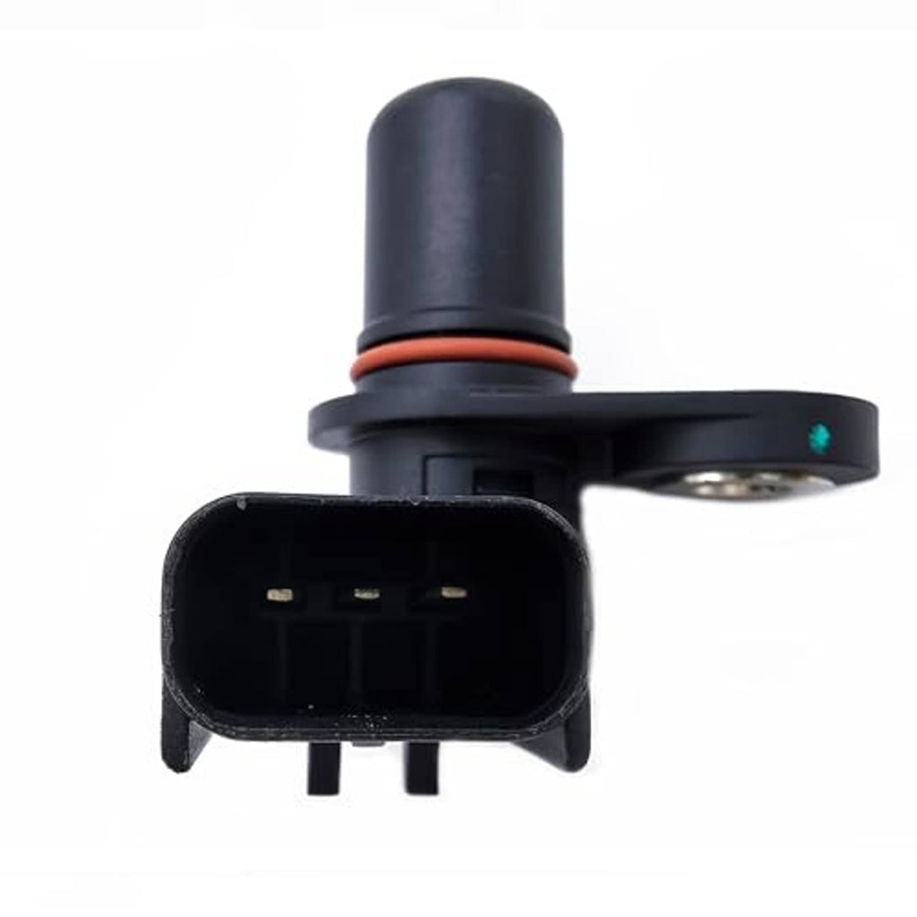 Crankshaft sensor connector with pin socket, black housing and orange top ring