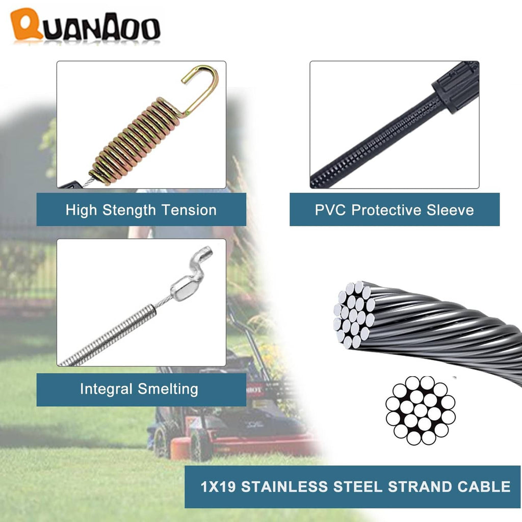 1x19 stainless steel strand traction cable with PVC protective sleeve