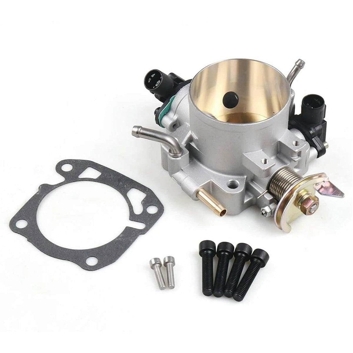 70mm throttle body with TPS and MAP sensor assembly kit with gasket and hardware