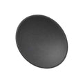 115mm round subwoofer dust cap, dark paper dome coil cover