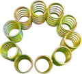 Trimmer head spring replacement set of coiled springs with green and gold wire tones
