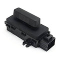 Black power seat adjustment switch module with front connector terminals