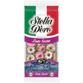 Assorted cookies pouch with Lady Stella branding and visible cookie assortment through front window
