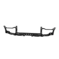 Upper radiator core support assembly with black frame and mounting brackets
