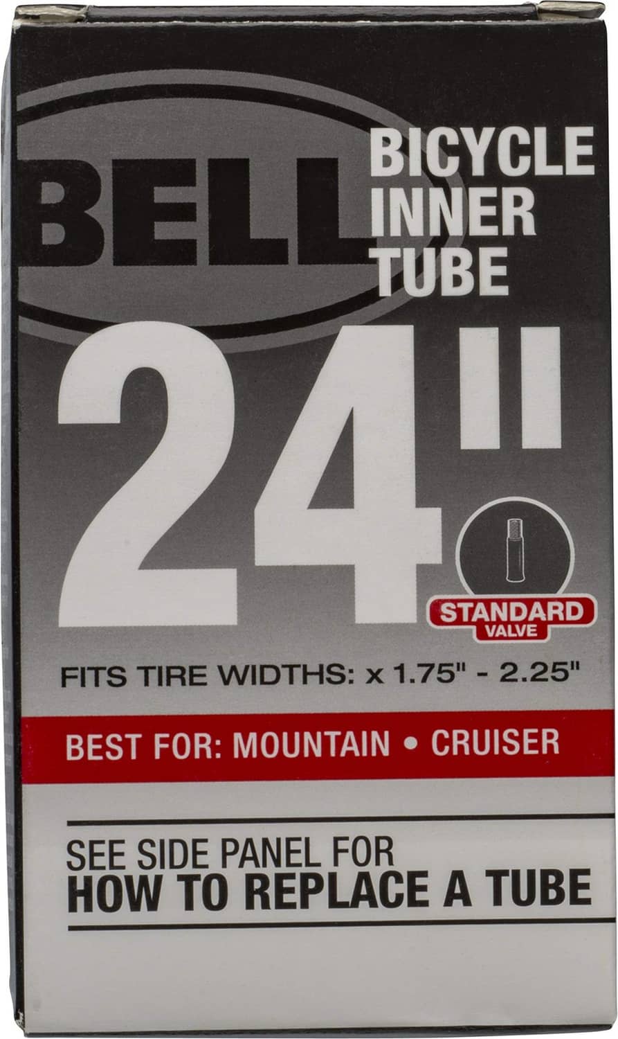 Bicycle inner tube box, 24 x 1.75–2.25, Standard valve, for mountain/cruiser