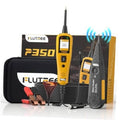 Yellow power circuit probe tester with bendable probe and 40 ft cable kit