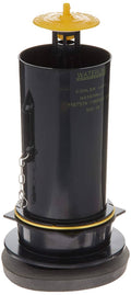 Canister valve assembly service kit: black cylindrical canister, yellow cap, chain