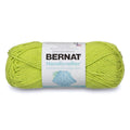 Bernat Handicrafter cotton yarn skein, light lime green, 50 g package