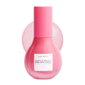 Pink guava vitamin C dark spot serum bottle with dropper label