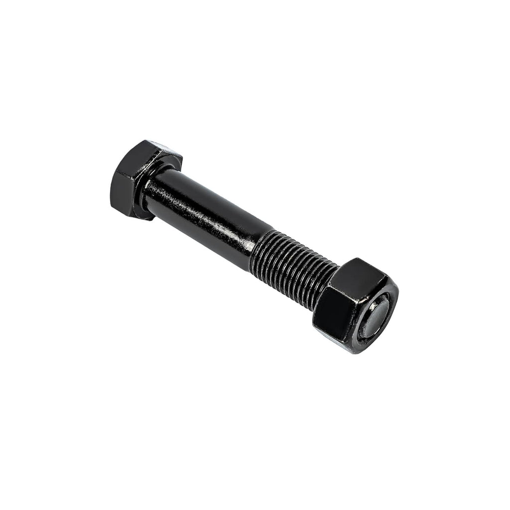 Black threaded suspension bolt with hex ends