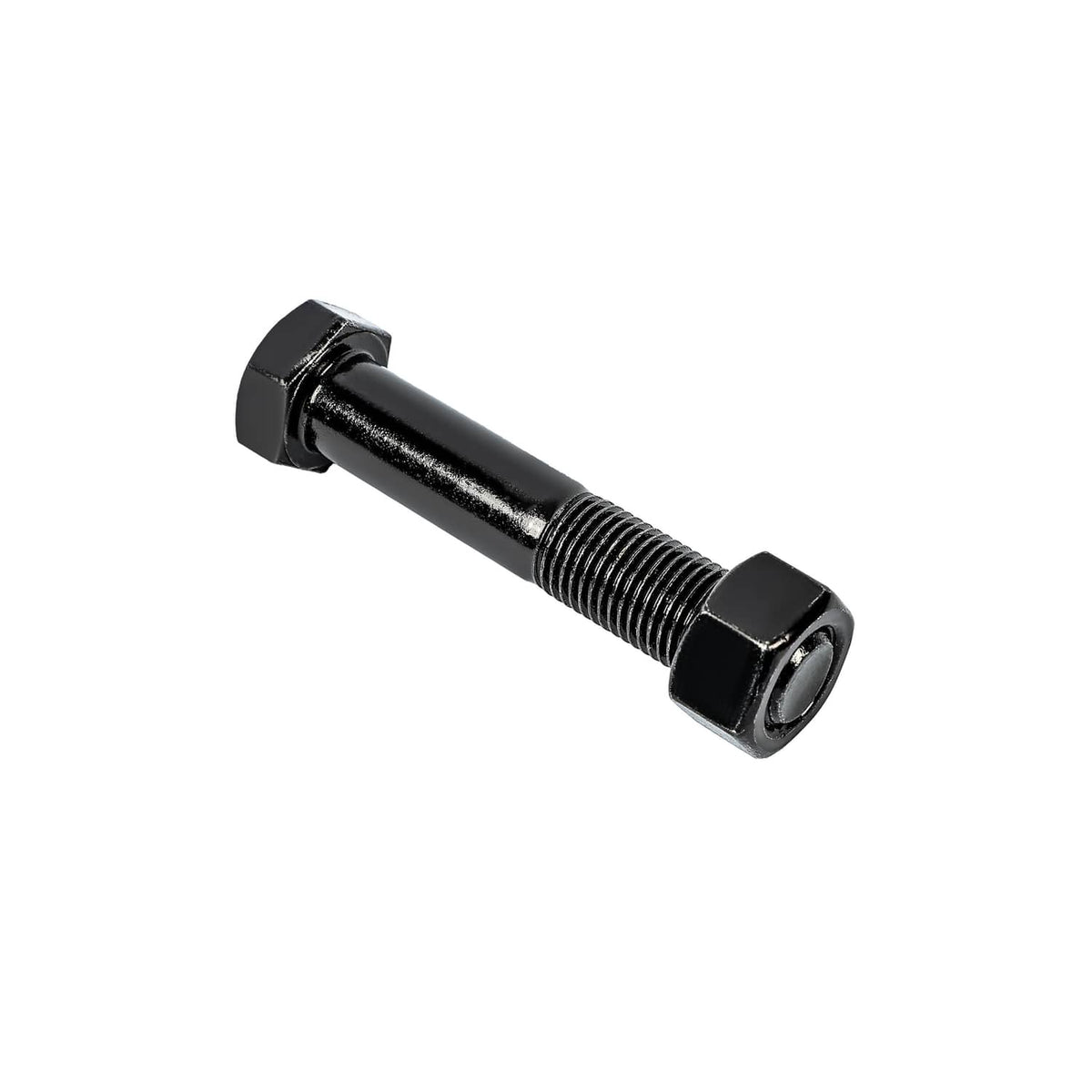 Black threaded suspension bolt with hex ends