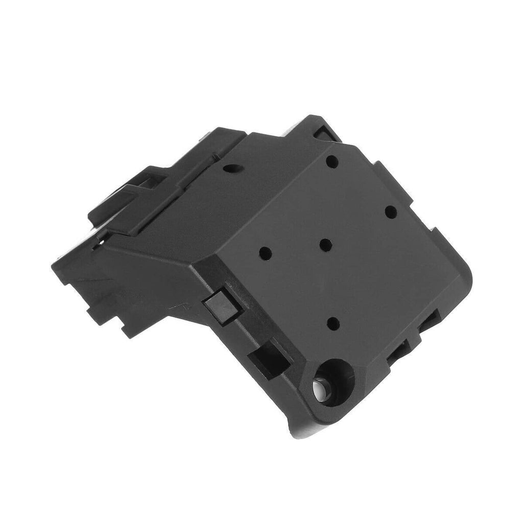 Ignition switch module underside view with black plastic contact housing