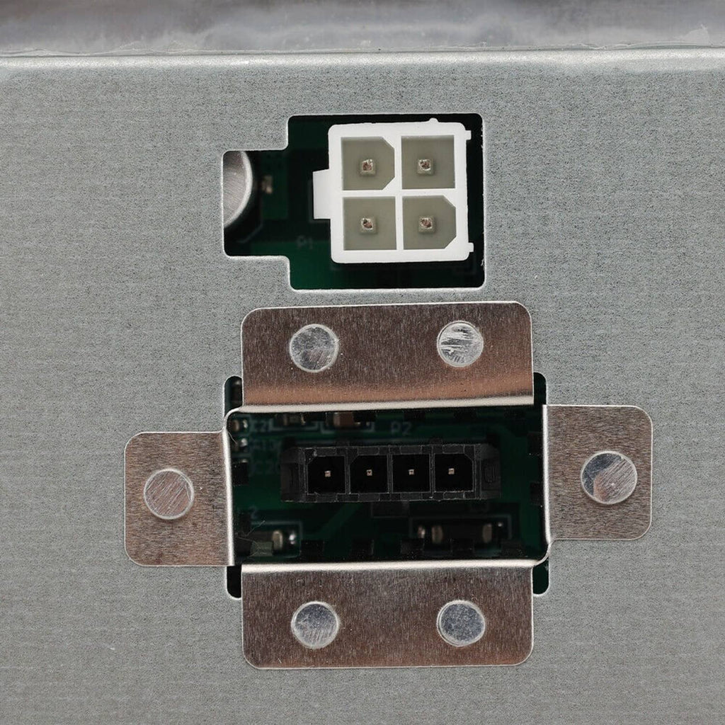Xenon HID headlight ballast connector terminals with green circuit board