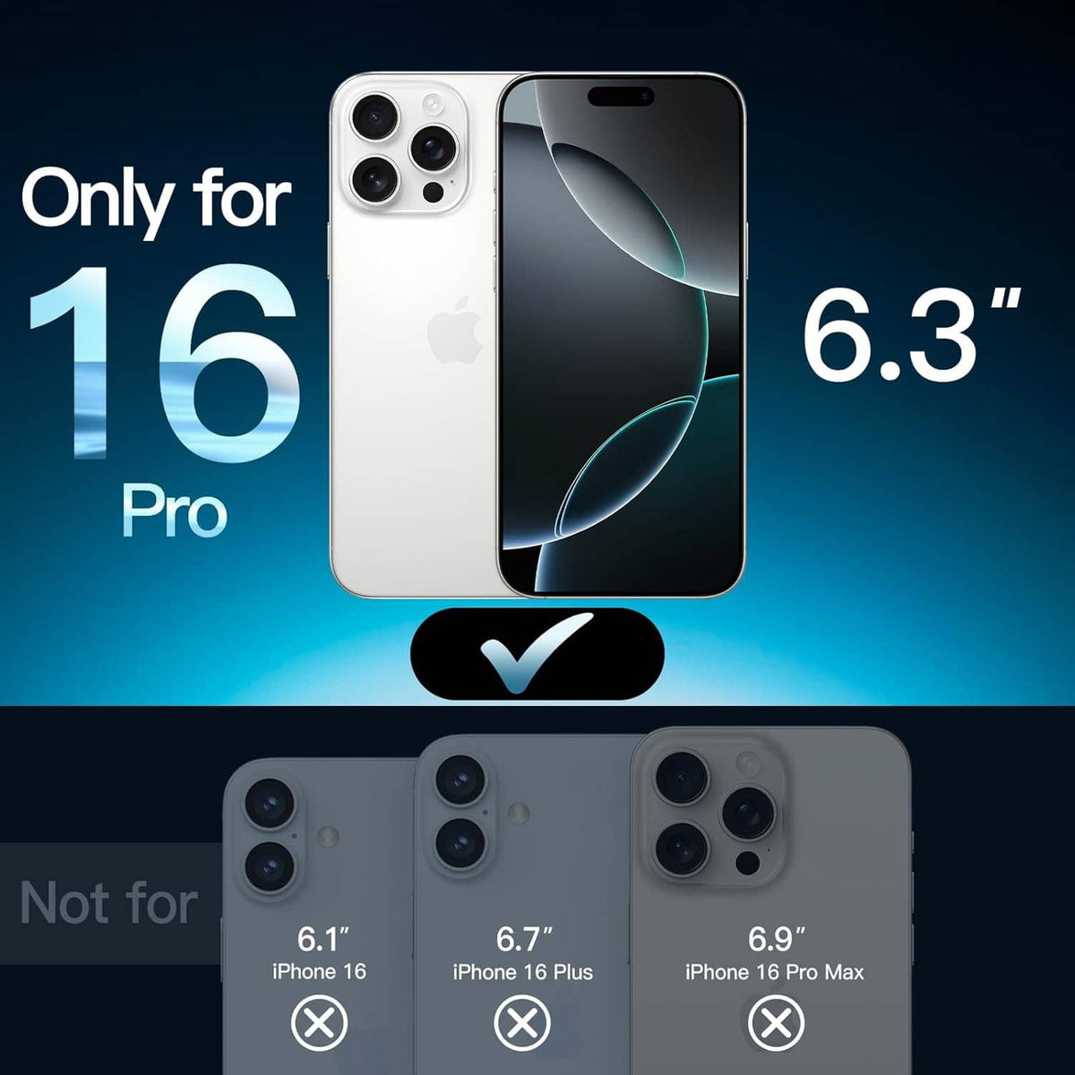 Tempered glass screen protector film applied on iPhone display, clear protective overlay