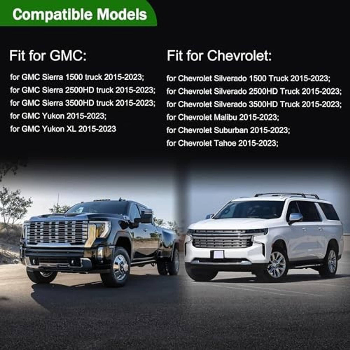 Windshield washer fluid jet nozzle replacement parts for compatible GMC and Chevrolet